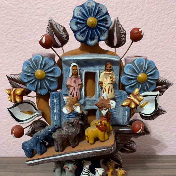 Other - Noah’s Ark Clay Candelabra